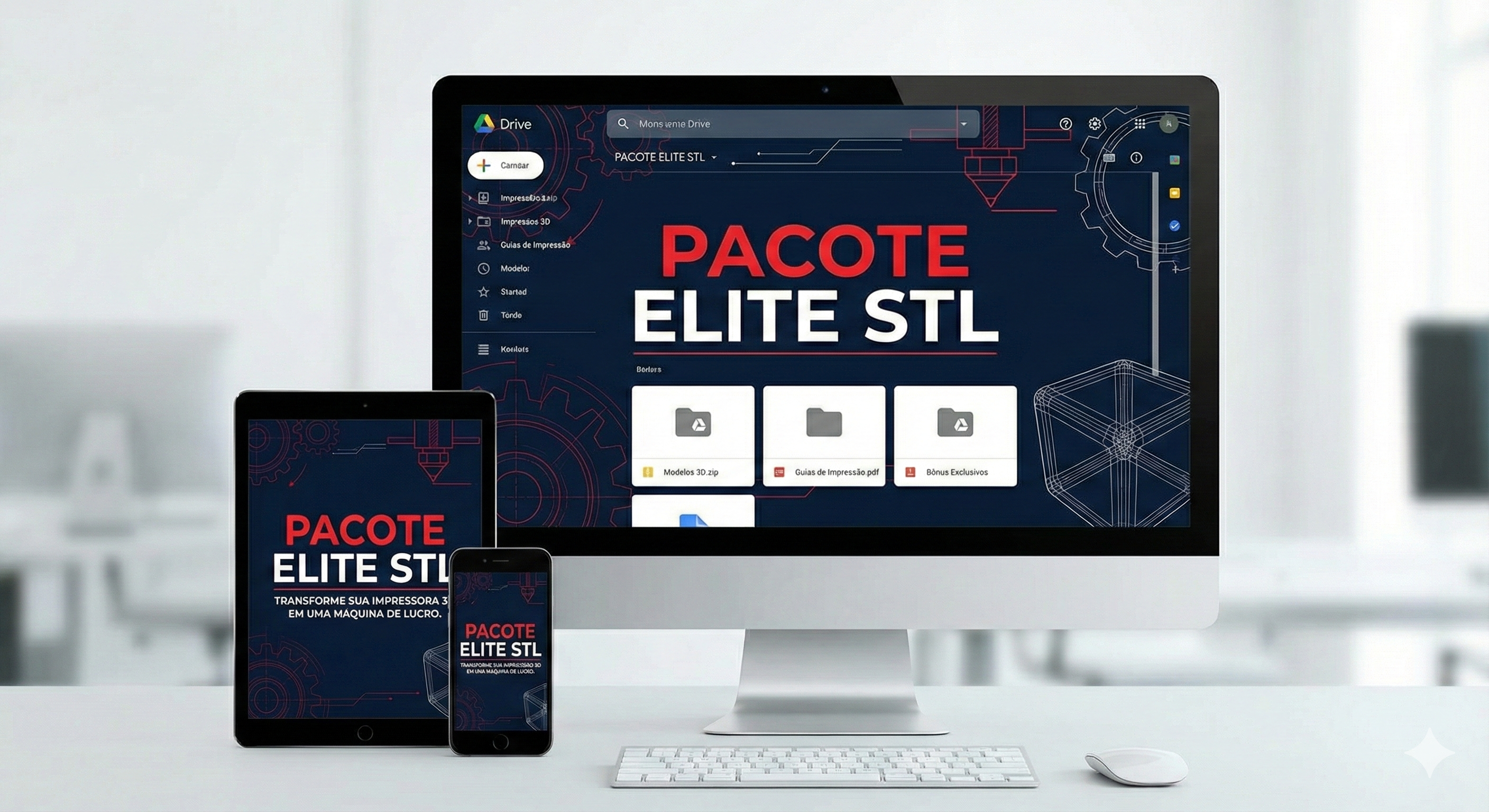 Pacote Elite STL - Pacote Completo